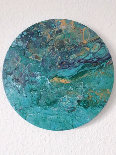 Acrylbild rund 30cm - acrylbild,, rund,