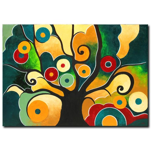 Acryl bild gemälde modern - acryl,