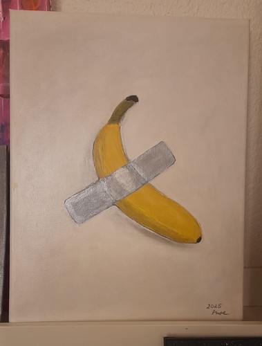 Acrylmalerei auf leinwand - auf,